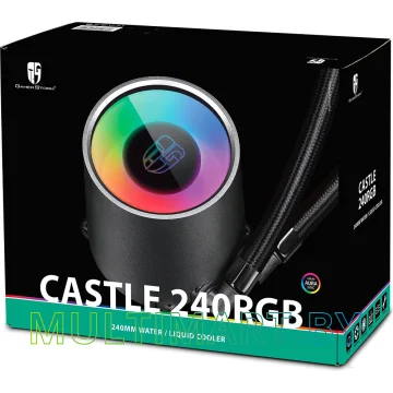 Кулер Deepcool Castle 240 RGB картинка 5
